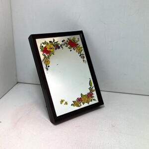 Vintage Yap's 1970's Mirrored Music Box Love Story Display MCM Decor Vanity